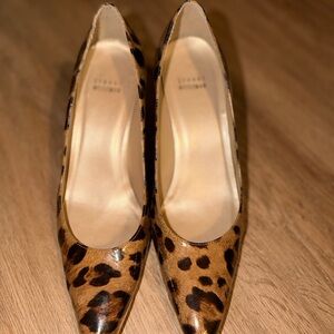 Stuart Weitzman Leopard Print Pumps Heels